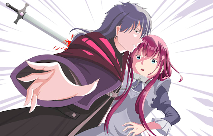 make digital illustration,original character art, anime art