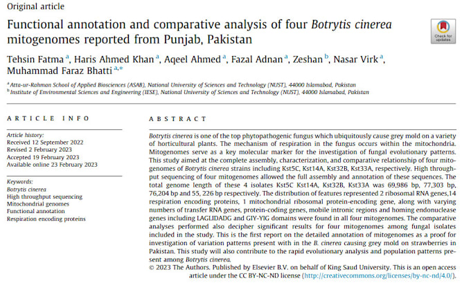 write biotechnology articles and blogposts
