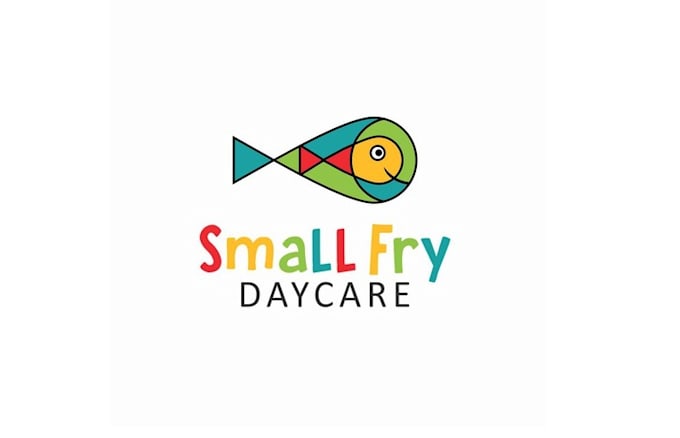 make fun innovative childcare center logo