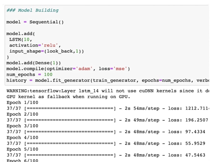 Build deep learning models in python by Kaboski_ | Fiverr