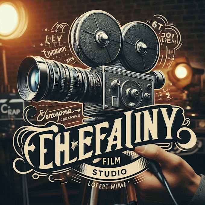 design incredible movie logo