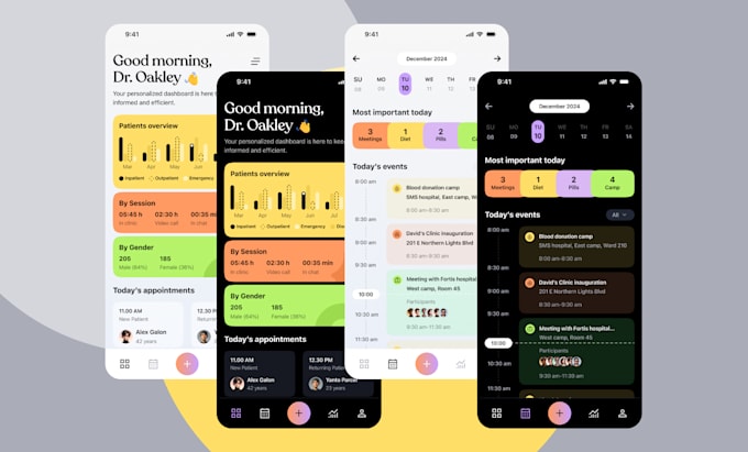 design saas, web app and admin dashboard UI design in figma