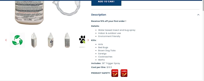create dynamic product detail page layout using metafields