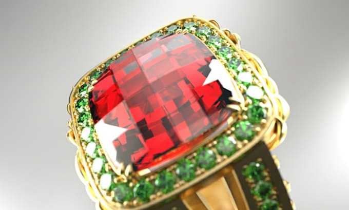 do realistic 3d jewelry modeling in blender
