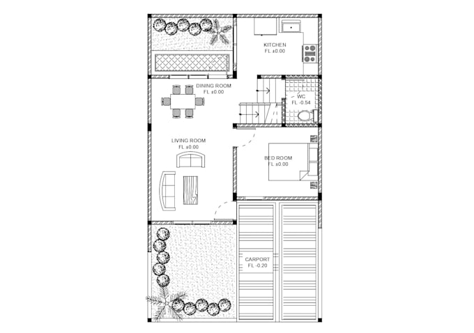 professionally redraw your floor plan for real estate use