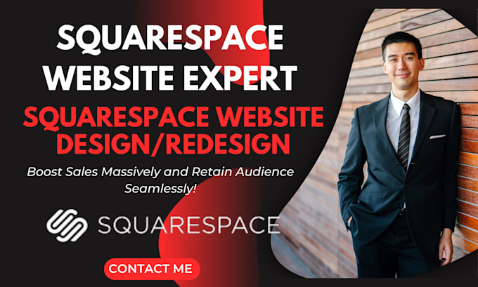 design responsive squarespace ecommerce website, redesign squarespace website