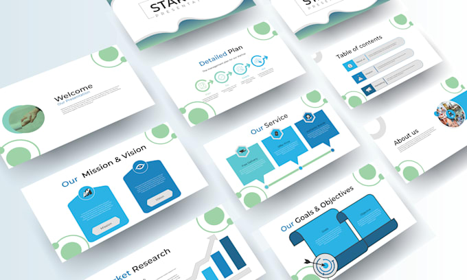 design presentation template in 24h