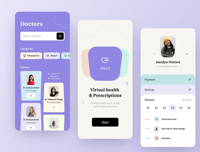 develop a telemedicine app and healthcare website