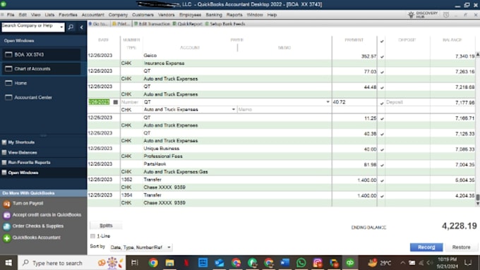 do bookkeeping, setup and cleanup using quickbooks and xero