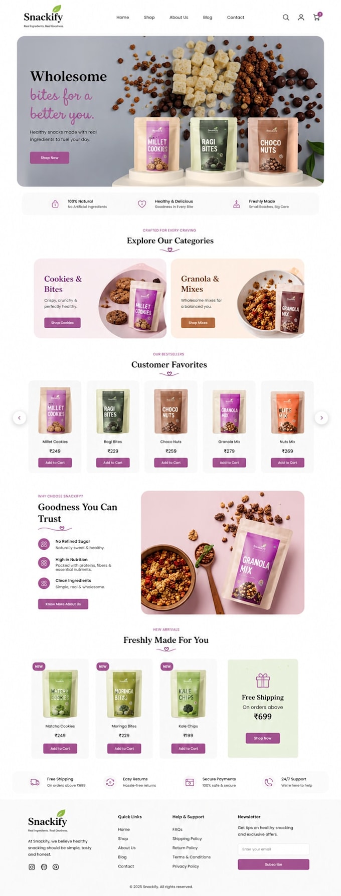design a modern and professional landing page UI UX in figma