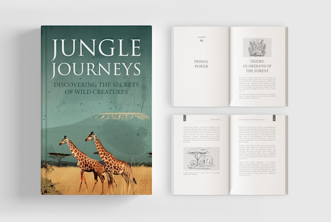 do book layout design and formatting for paperback and ebook