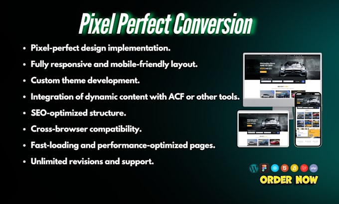 convert figma to wordpress PSD to wordpress xd to wordpress figma to elementor