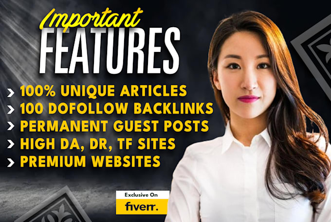 create manual high quality guest post seo backlinks