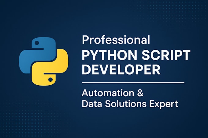 develop python scripts for web scraping and automation