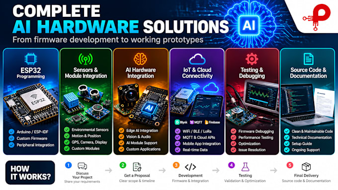 integrate ai modules into embedded hardware and iot devices