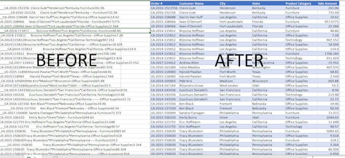 do excel data reconciliation and cleanup services