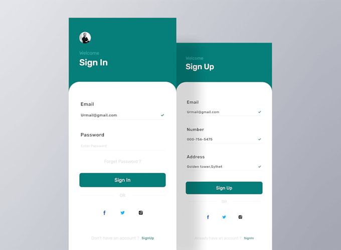 create custom login, registration, and contact forms for your website