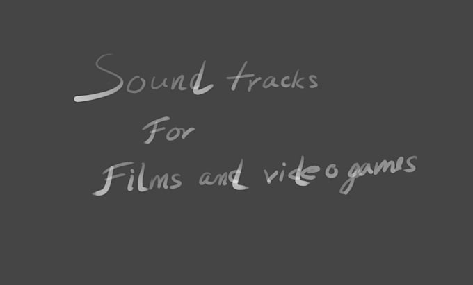 create soundtracks for film and video game