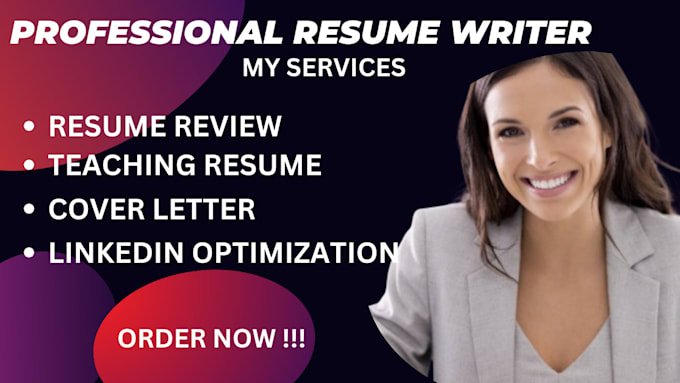 craft ats compliance teaching resume, cover letter, CV, linkedin optimization