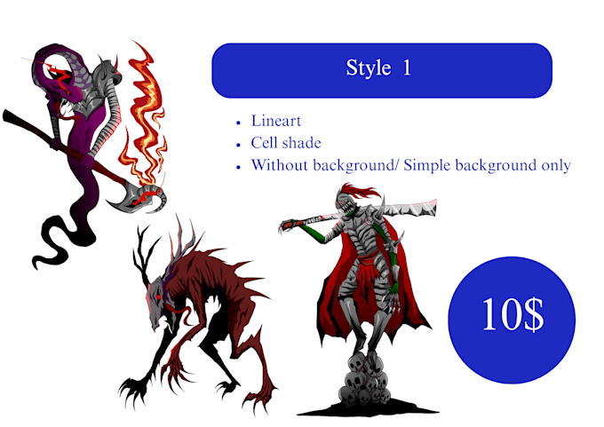 draw and design your monster illustration