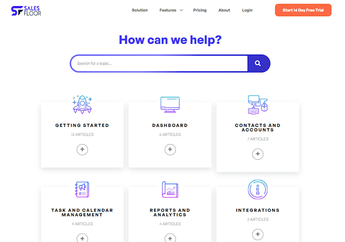 build a professional saas help center and knowledge base