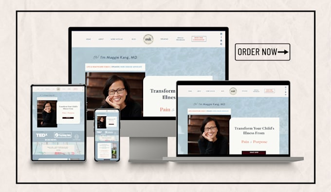 design and customize showit website or showit template with blog and SEO