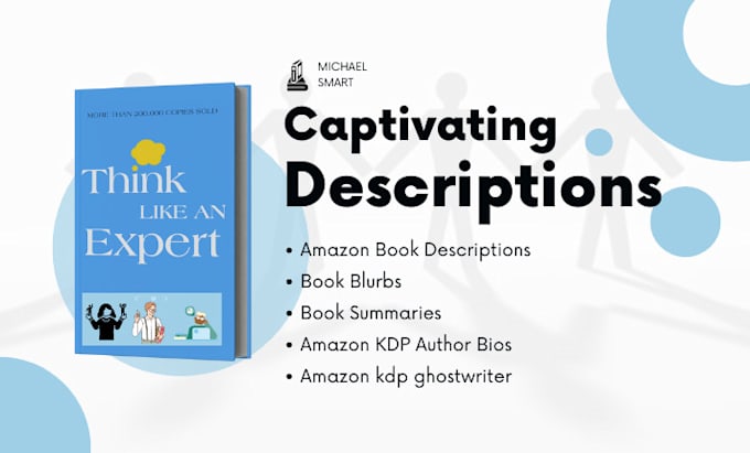 ghostwrite ebook description, book blurb, book summary amazon kdp, author bio