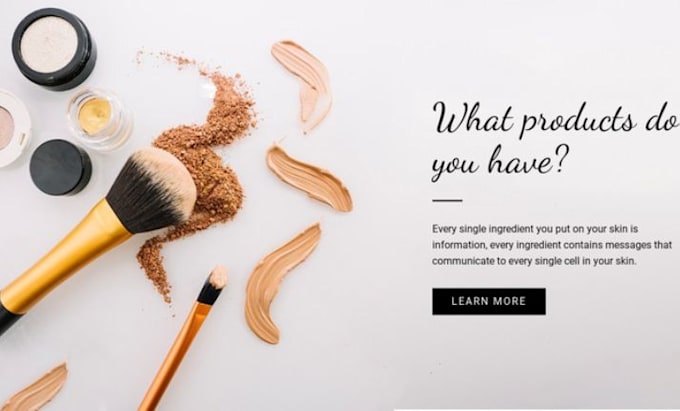 do cruixie, makeup artist website, cosmetic website, and beauty salon website