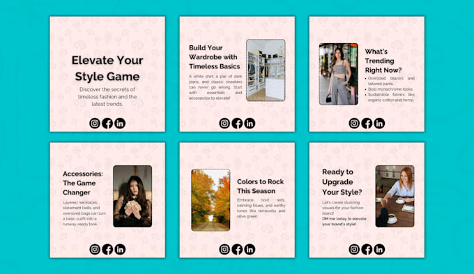 design social media posts and canva templates