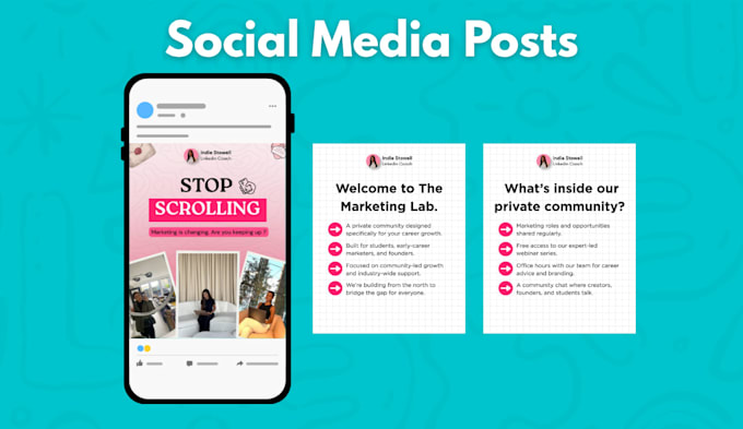 design social media posts and canva templates