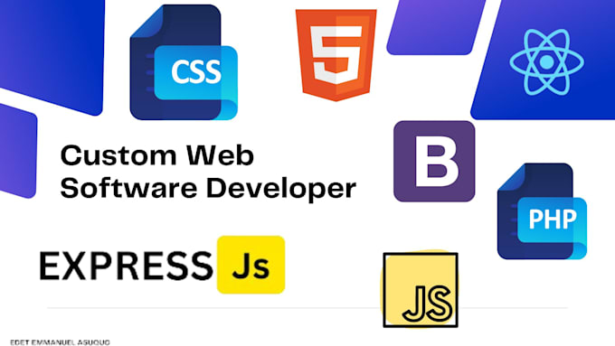 Software Websotes Develop responsive websites and custom software by Globaliconic | Fiverr