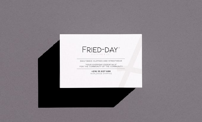 design a business card that stands out