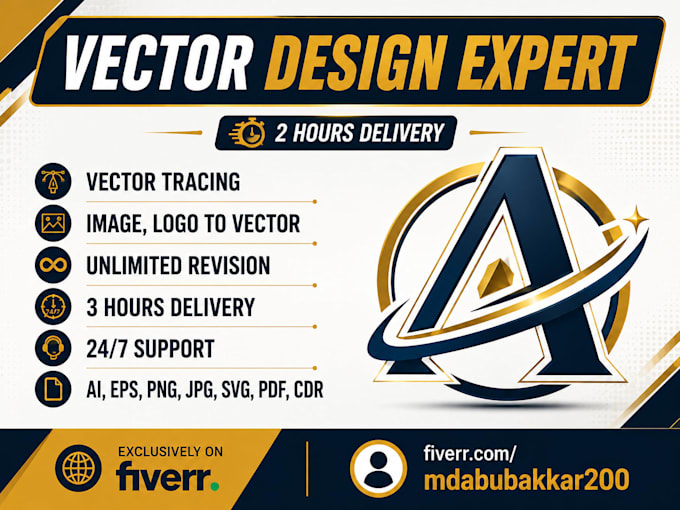 vector tracing, convert image to vector file, vector logo