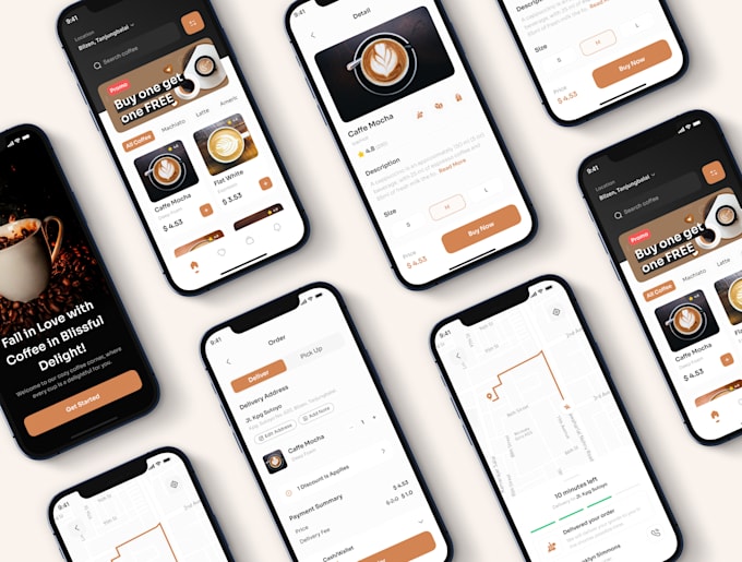develop flutter frontend, flutter desktop and flutter cross platform