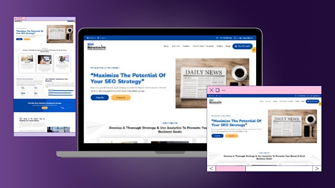 design, redesign, revamp or clone wordpress website or blog superfast