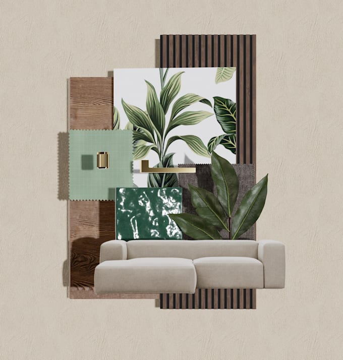 craft professional interior design mood boards