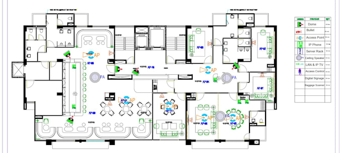 do for auto cad design for fire and IT infrastructure