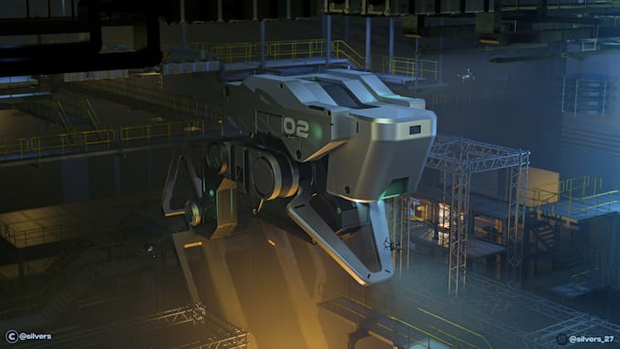 create detailed and realistic hardsurface 3d models