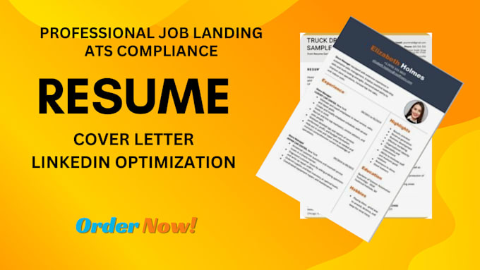 write ats compliance resume, cover letter, linkedin optimization