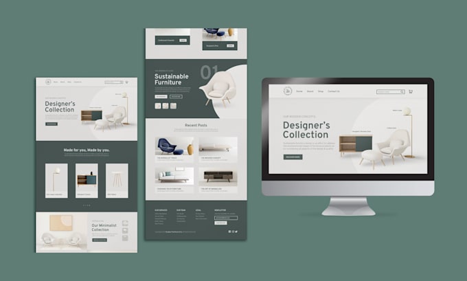 Create trendy landing page design in figma by Mosarraf38 | Fiverr