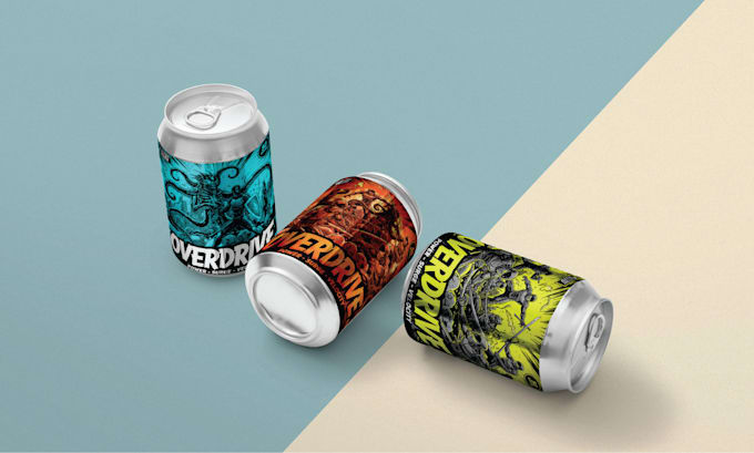 do can label beer, soda, seltzer, water, beverages, energy drink, coffee, juice