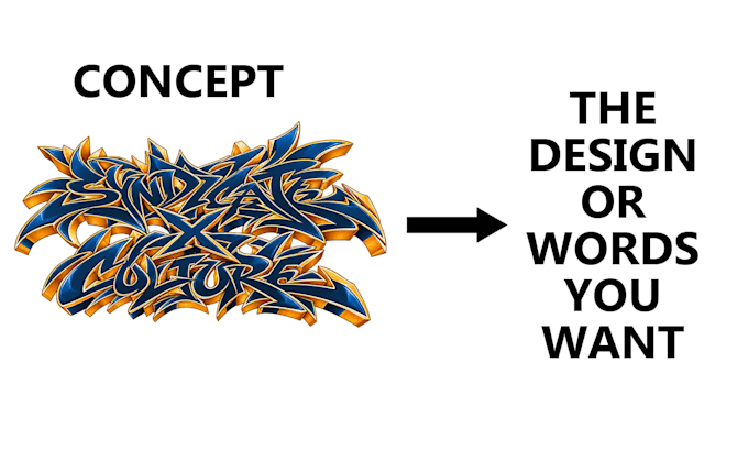 design unique graffiti fonts and street art logo with ai