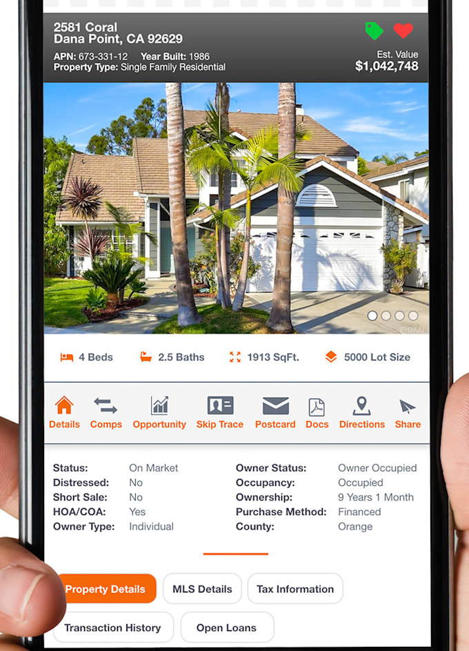 provide absentee owner real estate leads with skip tracing