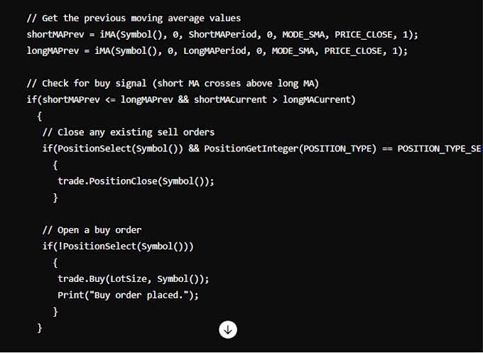 code mt4,mt5 expert advisor as per your strategy