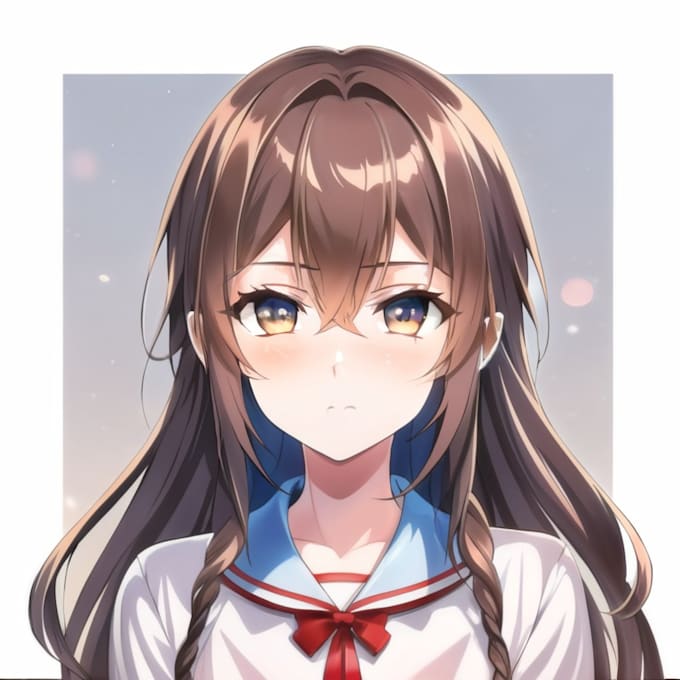 create anime style character design