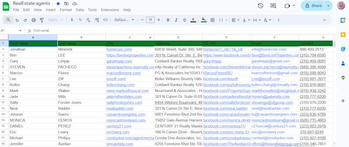 do b2b lead generation data entry linkedin lead gen web research