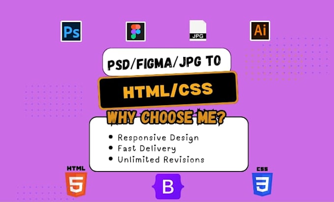 design responsive webpages using HTML CSS and bootstrap