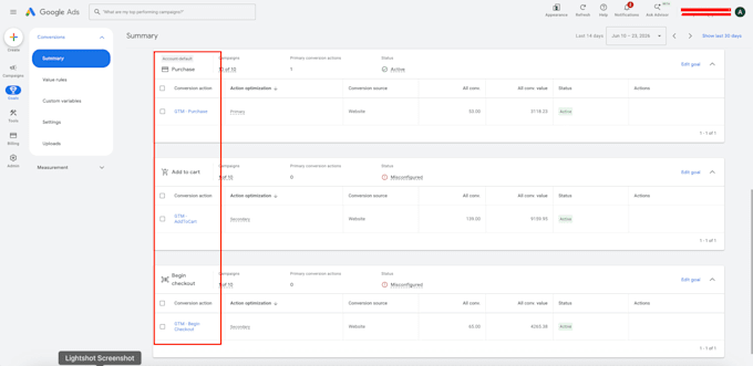 setup google analytics 4 and ads conversion tracking in tag manager with cookie