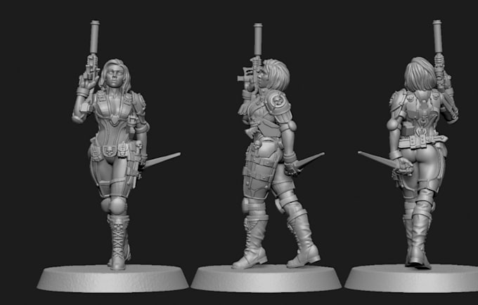 sculpt printable art custom 3d sculpting for miniatures and creatures
