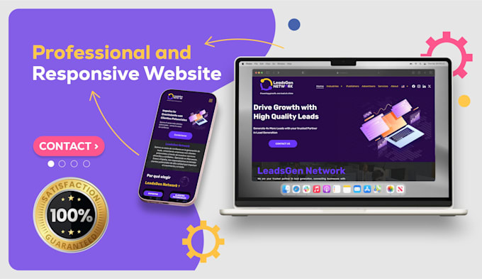 design develop fix any website wordpress figma wix shopify